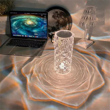 LED Crystal Table Lamp 