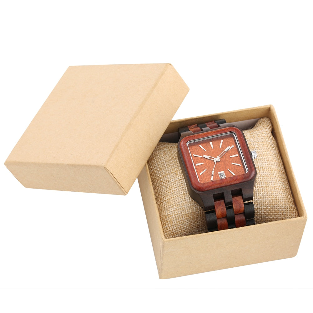 Barenio RAINBOW WOODEN WATCH