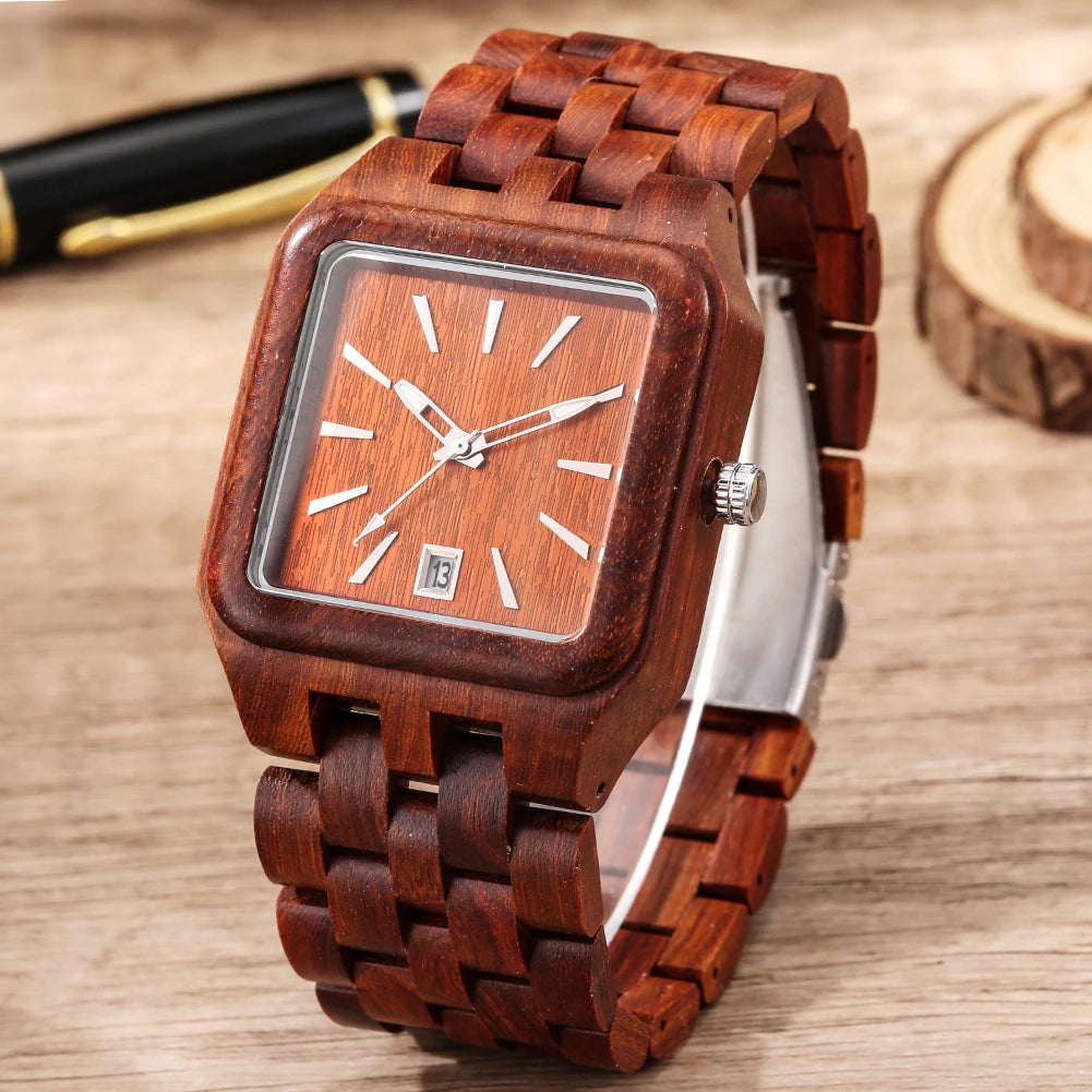 Barenio RAINBOW WOODEN WATCH