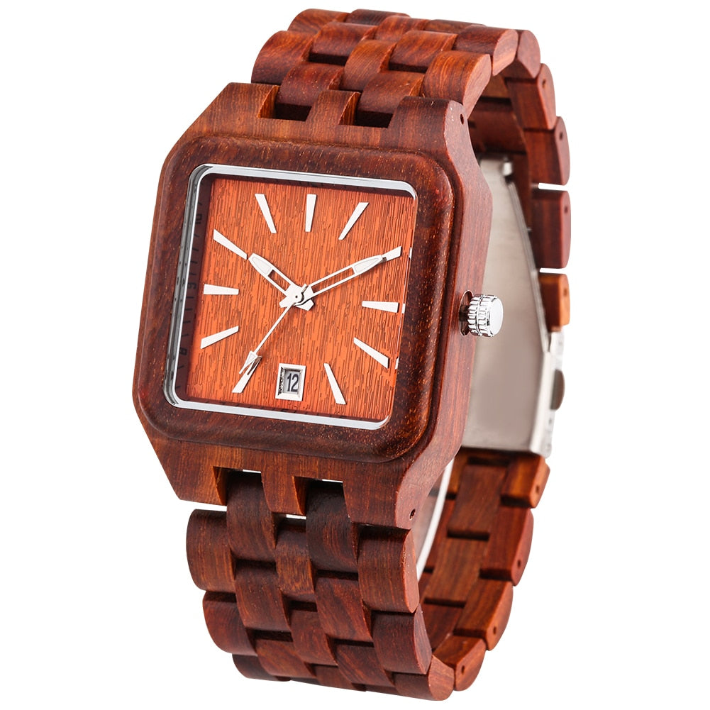 Barenio RAINBOW WOODEN WATCH