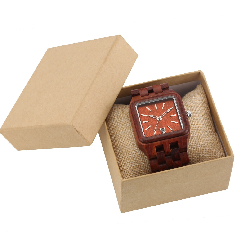 Barenio RAINBOW WOODEN WATCH