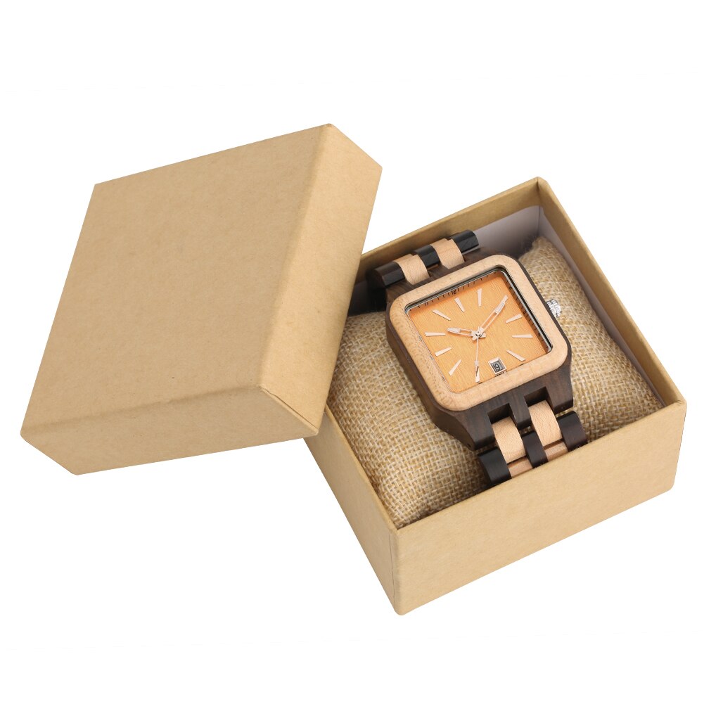 Barenio RAINBOW WOODEN WATCH