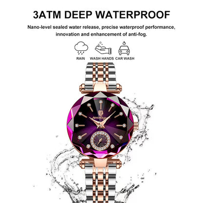 Barenio Women’s Luxury Diamond Watch (Buy 1 Get 1 Free)