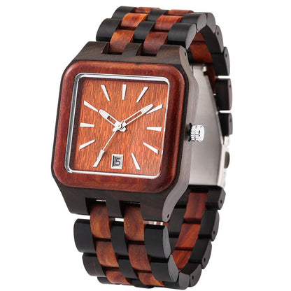 Barenio RAINBOW WOODEN WATCH