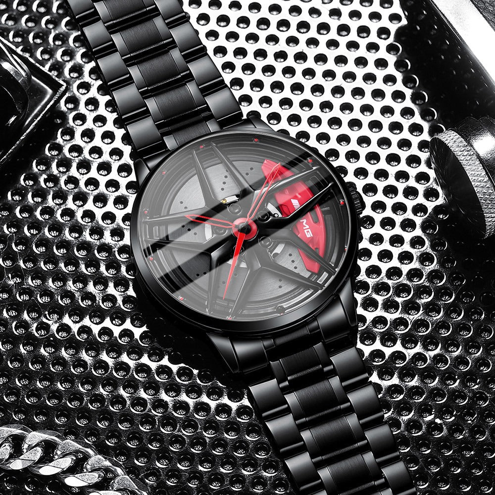 BARENIO CAR RIM WATCH - LUXURY CAR EDITION (BUY 2 GET 1 FREE)