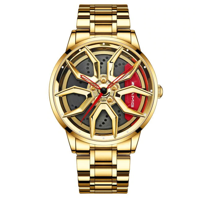 BARENIO CAR RIM WATCH - LUXURY CAR EDITION (BUY 2 GET 1 FREE)