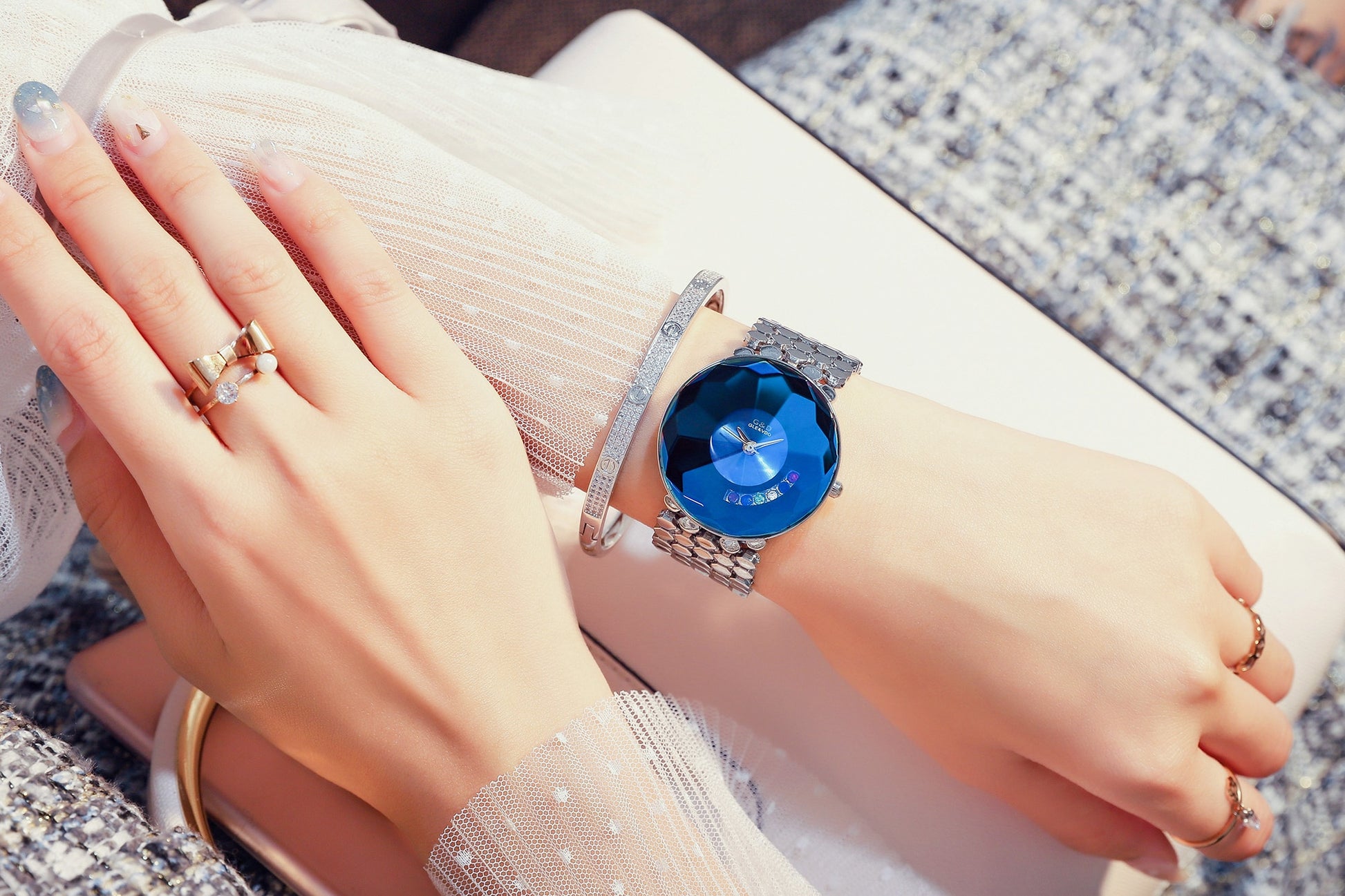 Luxury Gem Watch 