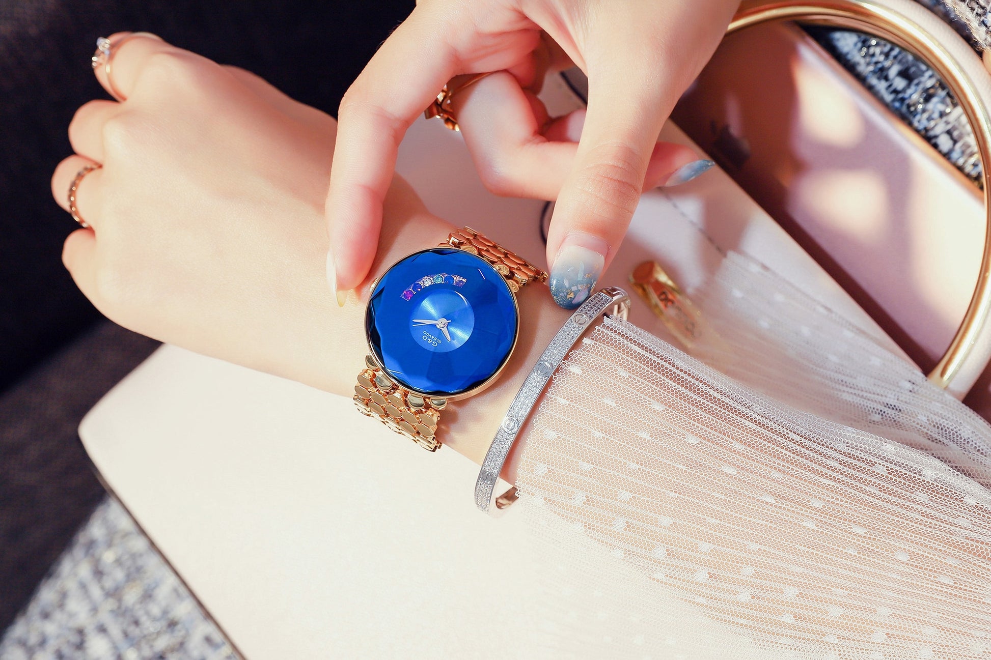 Luxury Gem Watch 